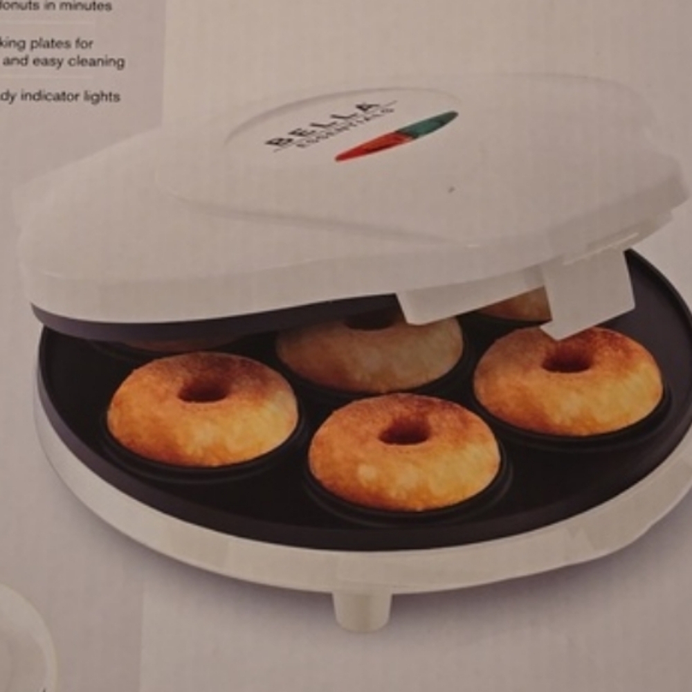BELLA ESSENTIALS BRAND DONUT MAKER